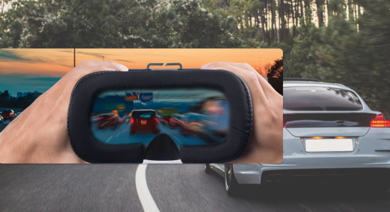 Banner. VR Distorted Visuals Simulator for Drivers  87 User Engagement Rate 550x299 - Portfolio