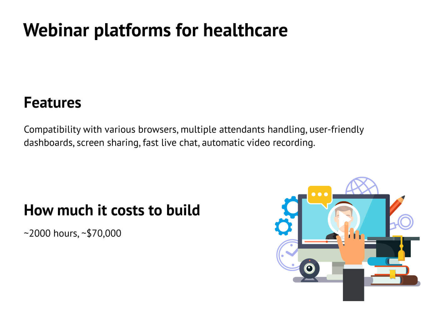 Webinar platforms for healthcare education