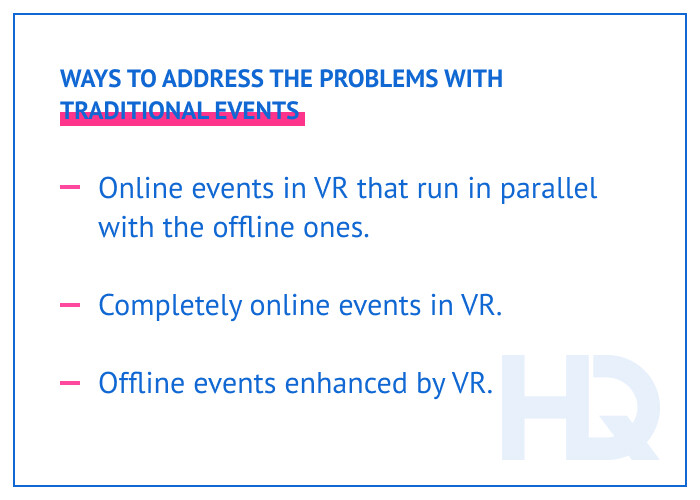 12 how to solve events problems - Tech to Survive the Lockdown: Using VR and AR to Host Events