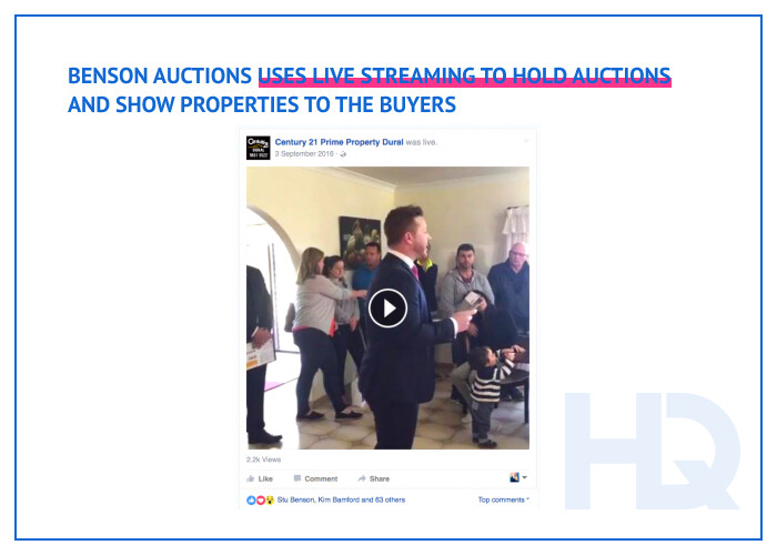 Benson auctions live