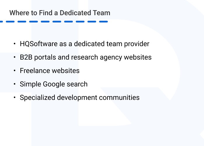 Hire dedicated remote development team where to find - How to Hire a Dedicated Development Team: A Complete Guide for Businesses for 2024