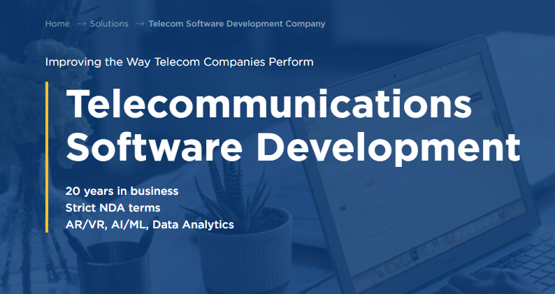 Telecom Software Development Company | Telecom Solutions - HQ