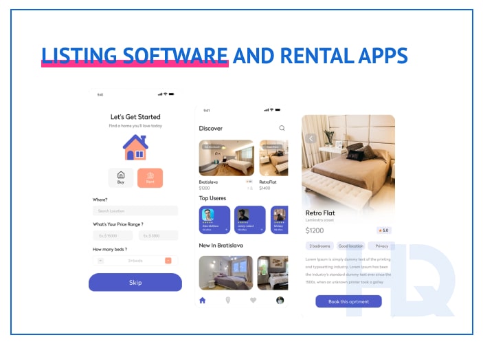 Listing software