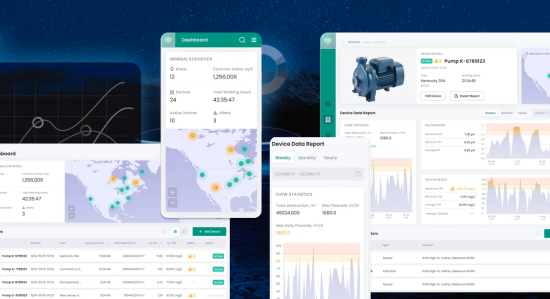 Banner  Web Portal to Record and Analyze Parameters of Pumps 550x299 - Portfolio