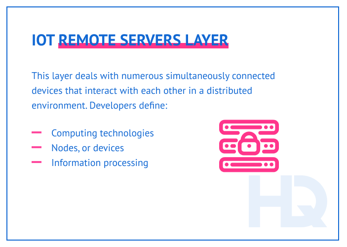 Making your hospital smart Remote servers layer