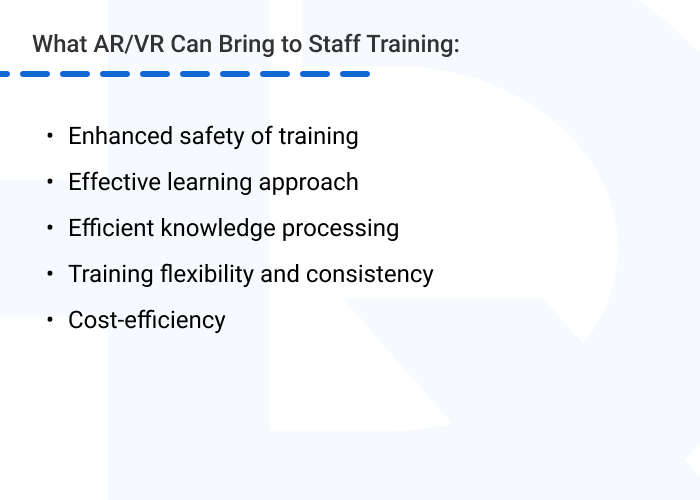 VR training programs benefits - The Benefits of AR &amp; VR for Employee Training