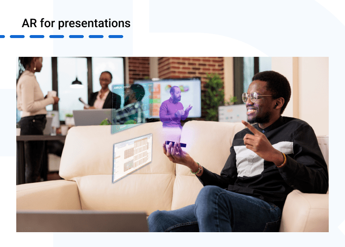 AR for corporate events - presentations