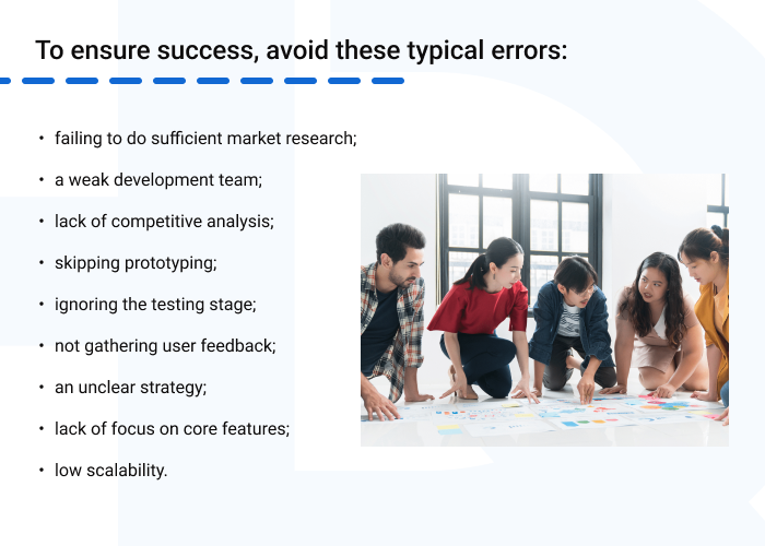 P 1 To ensure success avoid these typical errors   - Why Your MVP May Never Launch, and How to Avoid That