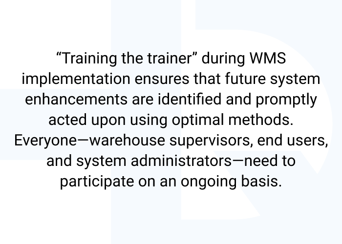 Implementation of WMS