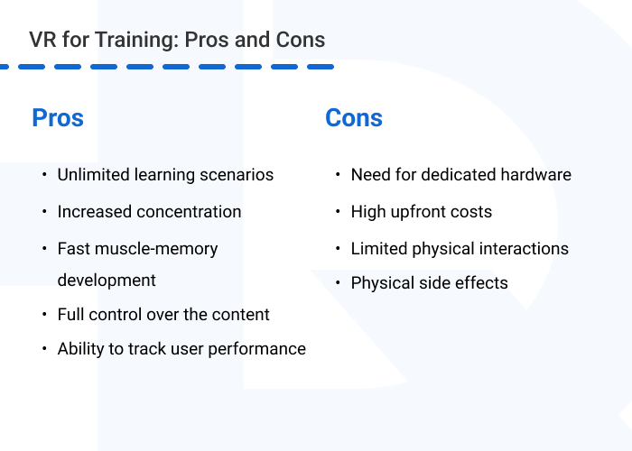 VR vs AR for training VR pros and cons - AR vs. VR for Training: Which is More Effective for Your Needs?