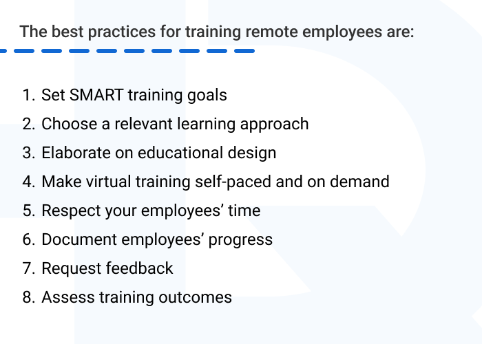 Best Practices for Training Remote Employees - 8 Best Practices for Training Remote Employees in 2024