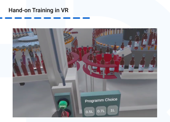 VR Hand on Training -