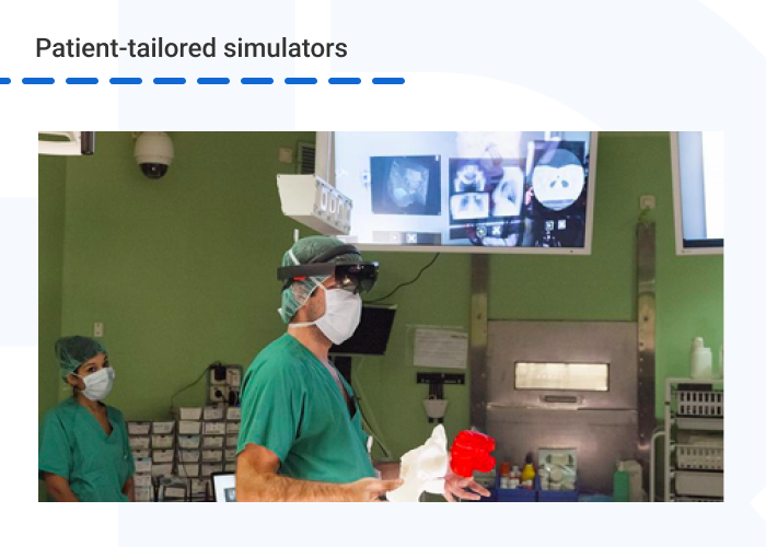 Patient tailored simulators - Virtual Reality (VR) Simulation in Surgery Training