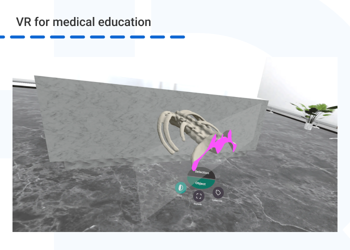 Pic. 6 VR in medical education - Best Practices for Virtual Reality in Education – Hints and Tips for Overcoming Educational Challenges
