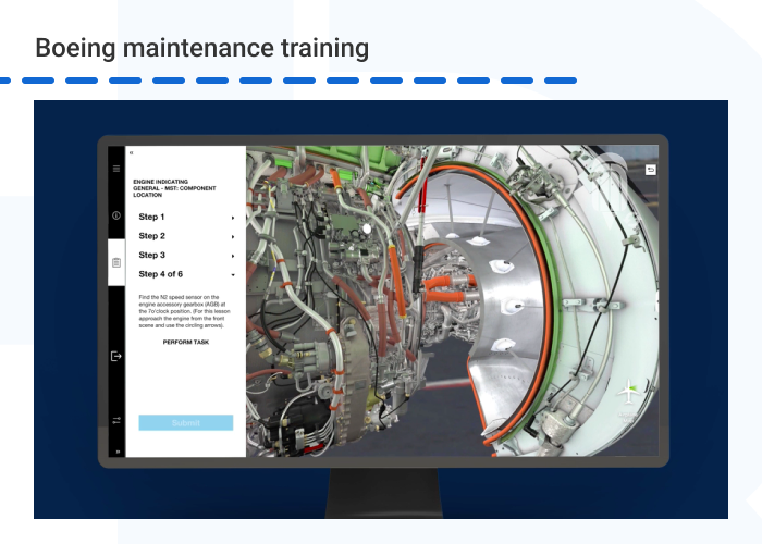 pic 2  Boeing maintenance training - VR in Aviation Maintenance Training