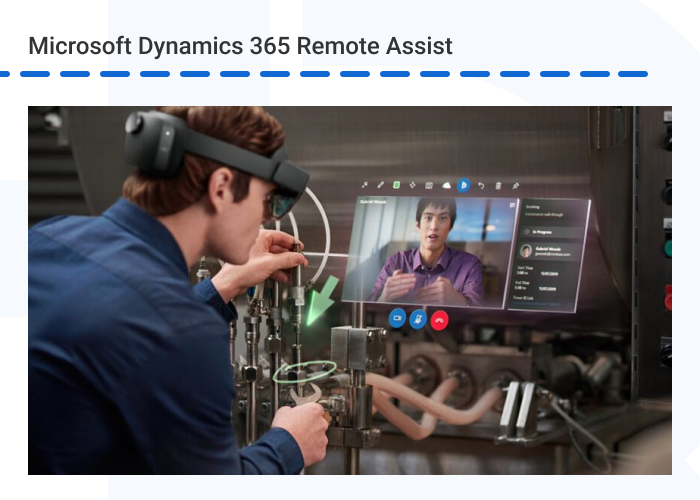 Microsoft Dynamics 365 Remote Assist - Augmented Reality (AR) Remote Assistance Software Guide