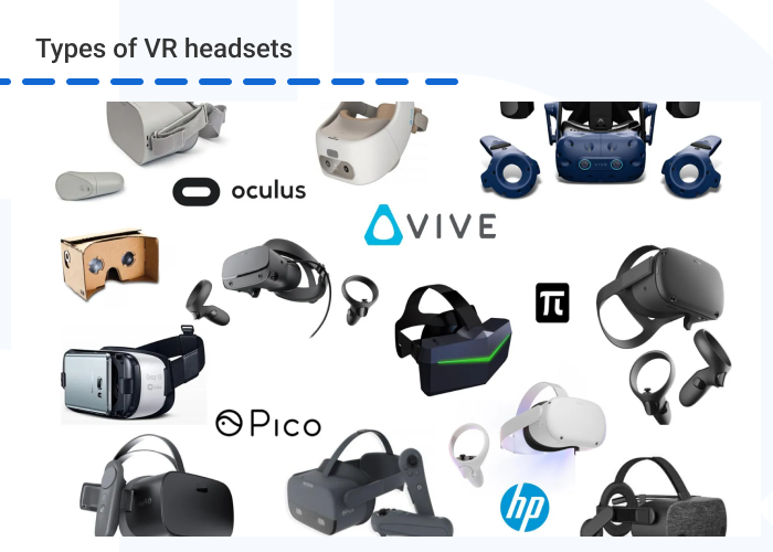 Types of VR headsets - Top 10 VR Trends of 2024: Future of Virtual Reality