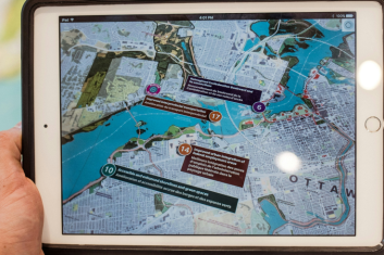 Banner. Location Based Augmented Reality 353x235 -