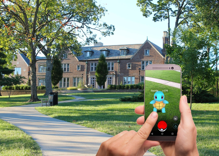 Pic 1  Location based AR - Location Based Augmented Reality With App Examples