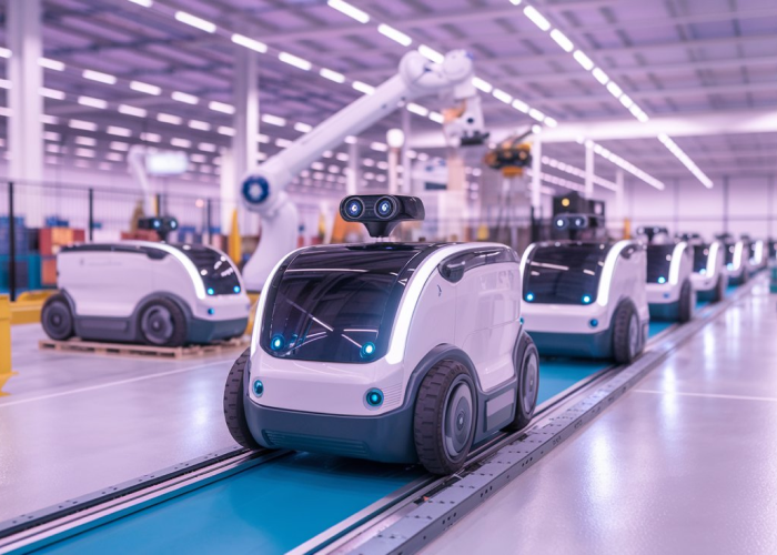 Autonomous vehicles - The Power of Generative AI in the Manufacturing Industry