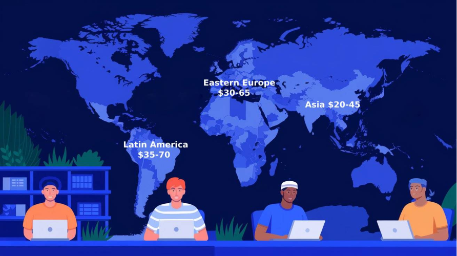 a world map with latin america eastern e sewFBwJtTrWg3iWFwDCe6w aNkJj2HtQ7mp7awP9j5uVg 1 - Offshore Software Development: Comprehensive Guide