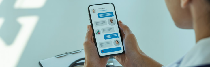 Banner  AI Chatbots in Healthcare  A Complete Guide 728x235 -
