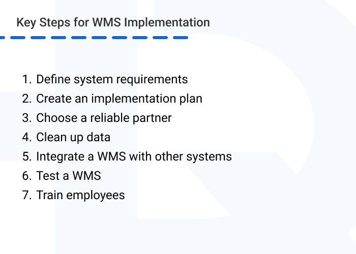 WMS implementation case study key steps - Case Studies of Successful Custom WMS Implementations